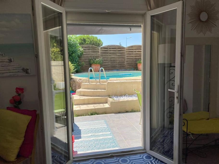 Piscine Cosy, 3 Chambres, 3 Sdb, Havre De Paix A 10 Min Des Plages Mauguio Exterior foto